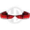 BMW X1 E84 09-15 Фонари светодиодные, lightbar design, красно-белые