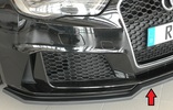 Audi RS3 8V 15-17 Сплиттер для переднего бампера