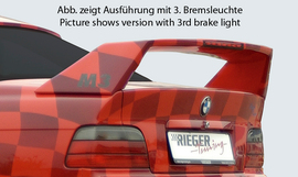 BMW E36 Кабрио Спойлер на крышку багажника без стоп сигнала