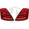 Mercedes W221 05-09 Фонари светодиодные, красно-тонированные