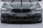 BMW 3er F30/F31 15-19 Накладка переднего бампера Carbon look матовая