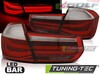 BMW F30 11-15 Фонари Led bar красно-тонированные