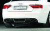 Audi A5/S5 B8/B81 07-11 Купе/Кабрио Накладка на задний бампер/диффузор Carbon Look