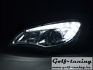 Opel Astra J 5Дв 09-15 Фары Devil eyes, Dayline хром
