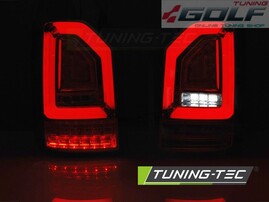 VW T6 15-19 Фонари светодиодные, led bar design красно-белые