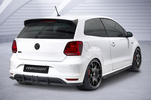 VW Polo 5 (Typ 6R/6C) GTI 14-17 Накладка на задний бампер Racing c CSR-logo 