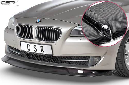 BMW 5er F10 / F11 10-13 Накладка на передний бампер Carbon look
