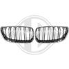 BMW E92 06-10 Решетки радиатора (ноздри) хром\черные