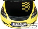 Opel Corsa D 06-10 Фары Devil eyes, Dayline черные