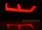 Audi A1 10-14 Фонари светодиодные, красно-тонированные Lightbar design