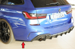 BMW 3-series G20/G21 19-22 Накладки на задний бампер