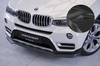BMW X3 (F25) 14-17 Накладка на передний бампер Carbon look