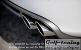 Audi A4 B8 07-11 Седан/Универсал Диффузор для заднего бампера Carbon Look