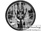 VW Golf 1 Фары с мальтийским крестом наружные, хром