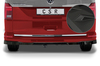 VW T6/T6.1 15-23 Накладка на задний бампер carbon look матовая