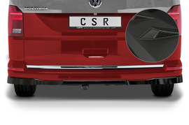 VW T6/T6.1 15-23 Накладка на задний бампер carbon look матовая