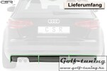Audi A3 8V Sportback 12-16 Диффузор для заднего бампера