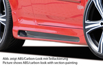 VW Golf 5 3Дв GTI/R32 Накладки на пороги Carbon Look