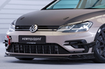 VW Golf 7 R 17-21 Накладки на передний бампер