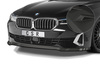 BMW 5er (G30/G31) 20- Накладка на передний бампер Carbon look матовая