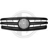 Mercedes W203 00-07 Решетка радиатора черная, глянцевая