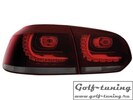 VW Golf 6 Фонари светодиодные, красно-тонированные R-Look