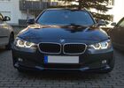 BMW F30 11-15 Фары с 3D Led глазками черные