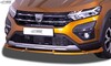 Renault Sandero 3 Stepway 21- Спойлер переднего бампера VARIO-X