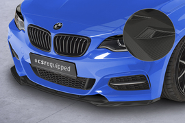 BMW 2er (F22/F23) M-Paket 13-21 Накладка на передний бампер Carbon look