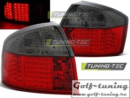 Audi A4 00-04 Фонари светодиодные, красно-тонированные