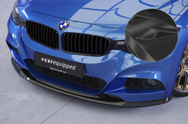 BMW 3er F34 Gran Turismo M-Paket 13-20 Накладка на передний бампер Carbon look