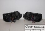 VW T5 GP 09-15 Фары Devil eyes, Dayline черные