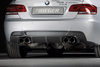 BMW E92/E93 06-13 335I Накладка на задний бампер Carbon Look