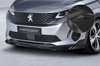 Peugeot 3008 20- Накладка на передний бампер Carbon look