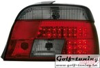 BMW E39 95-00 Седан Фонари светодиодные, красно-тонированные