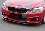 BMW F32/F33/F36 12- Накладка на M-Technic передний бампер/сплиттер карбоновая