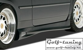 Seat Arosa 6H Накладки на пороги GT4 ReverseType
