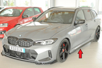 BMW 3-series G20/G21 19- Накладки/сплиттеры под M-Sport-package пороги глянцевые