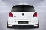 VW Polo 5 (Typ 6R/6C) GTI 14-17 Накладка на задний бампер Racing c CSR-logo 