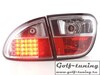 Seat Leon 1M 99-05 Фонари светодиодные, хром