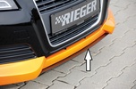 Сплиттер для спойлера переднего бампера Rieger 00056760 carbon look