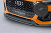 Audi Q5/Q5 Sportback S-Line 20- Сплиттер центральный под покраску для накладки на передний бампер CSL677