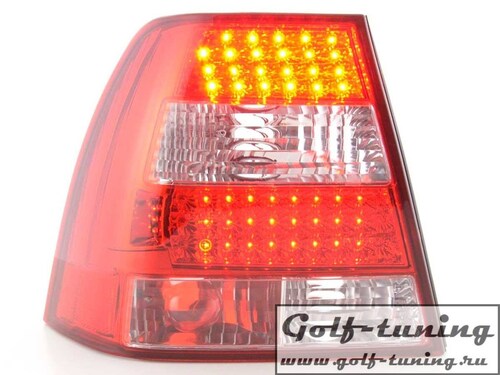 VW Bora Фонари светодиодные, красно-белые
