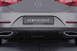 Mercedes Benz CLS (C257) Coupe 18-21 Накладка на задний бампер