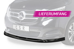 Mercedes Benz Vito 447 14-19 Накладка на передний бампер Carbon look