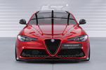 Alfa Romeo Giulia (952) Veloce 16-22 Накладка на передний бампер глянцевая