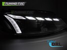 VW GOLF 7 17-20 Фары full led светодиодные с бегающими поворотниками черные