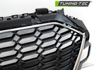 AUDI A4 B9 2020- Решетка радиатора в стиле RS с хром рамкой