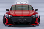Audi e-tron GT 20- Сплиттер центральный Carbon look матовый для накладки на передний бампер CSL707