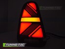 MINI COOPER R50\R52\R53 01-06 Фонари led bar красные с бегающим поворотником